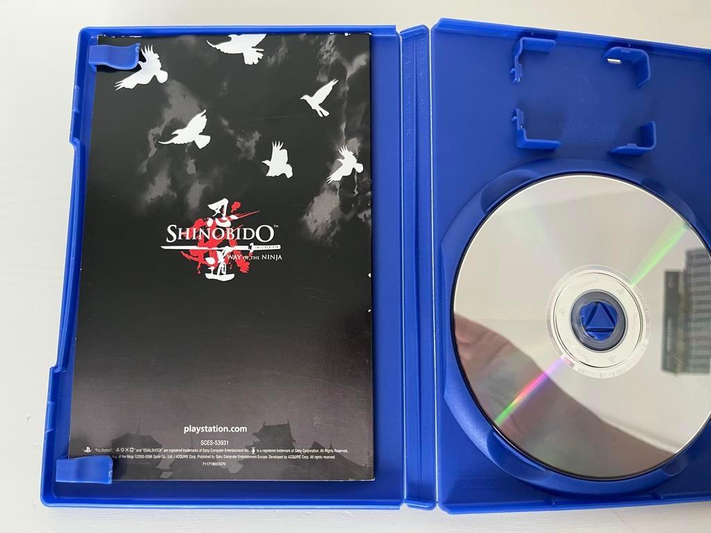Shinobido Way of the Ninja PS2 super netjes, Avontuur en Actie, Gebruikt, T, Ophalen of Verzenden
