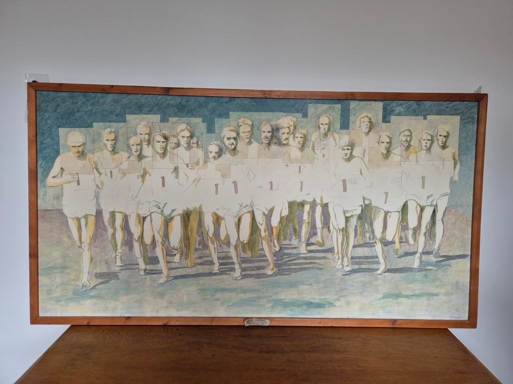 Schilderij 'Ego Sapiens' door Rien van Galen, Antiek en Kunst, Ophalen