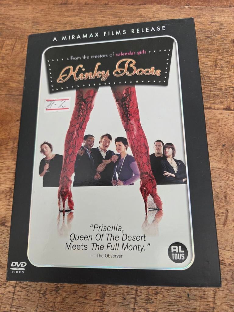 Kinky boots dvd, Ophalen of Verzenden, Zo goed als nieuw