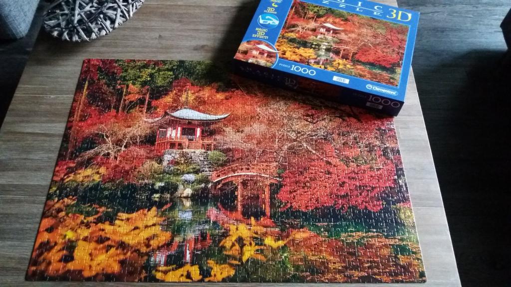 Magic Puzzle 3D Orient Dream 1000 stukjes, Ophalen, 500 t/m 1500 stukjes