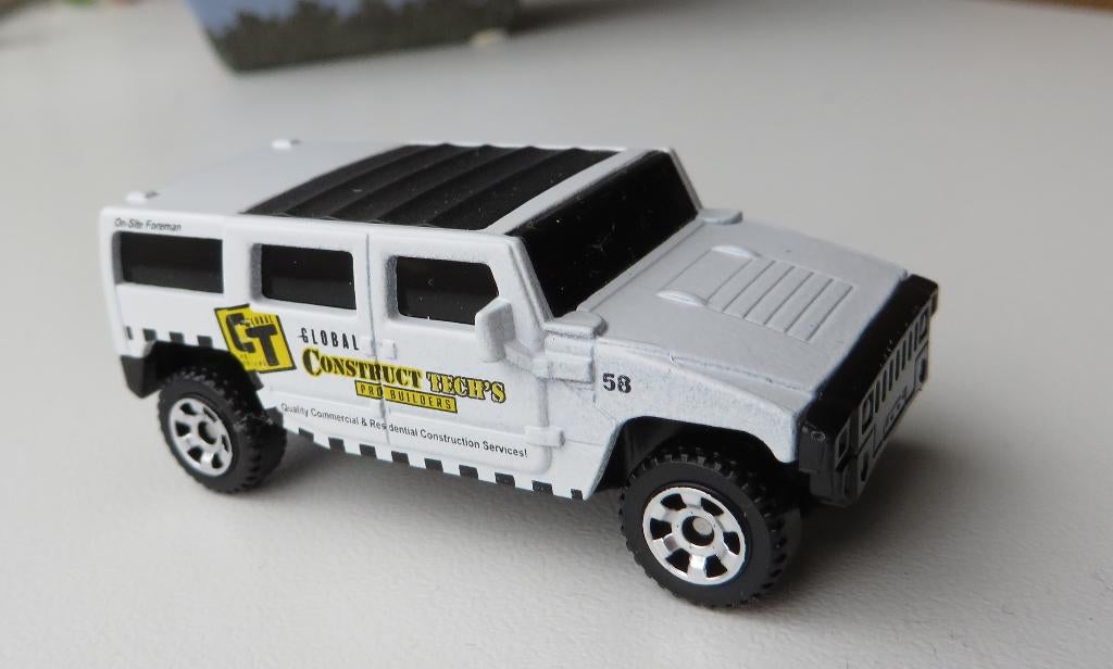 Matchbox Hummer WIT, Ophalen of Verzenden, Nieuw, Auto