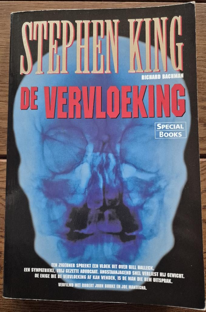 Boek De vervloeking van Stephenn King, Ophalen of Verzenden, Gelezen, Stephenn King
