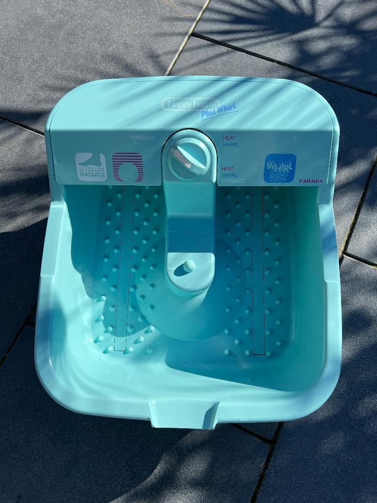 Voetenbad verwarming massage Happy feet plus, Ophalen of Verzenden, Zo goed als nieuw, Hand- en Voetverzorging