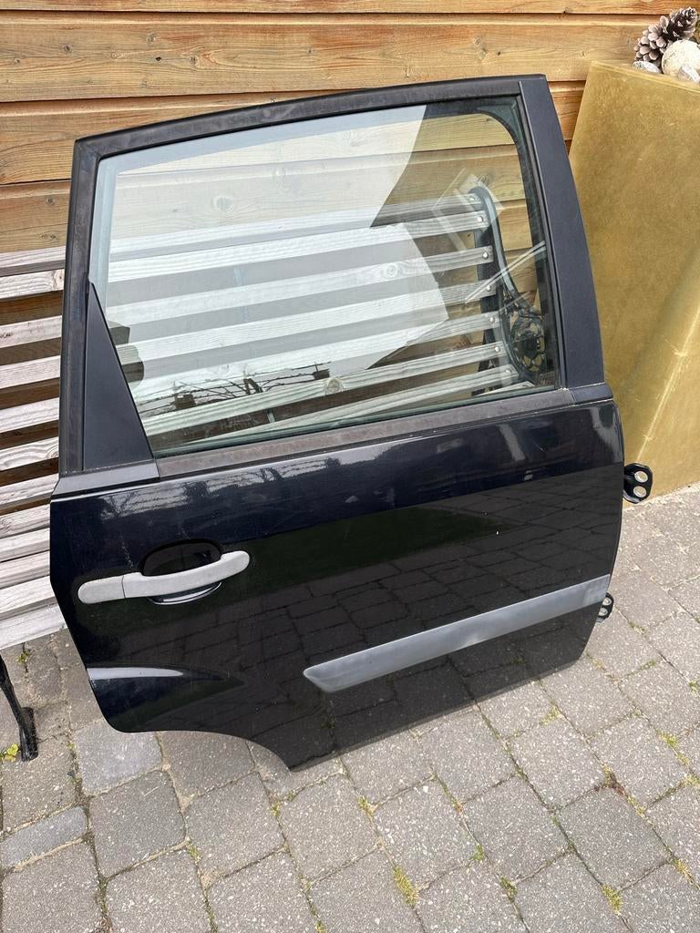 Ford Fiesta 2002-2009 Achterportier Rechts Zwart Metallic, Auto-onderdelen, Gebruikt, Deur, Ophalen of Verzenden, Ford