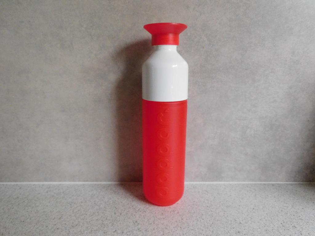 Bidon Drinkfles 490 ml. Rood Dopper, Ophalen of Verzenden, Zo goed als nieuw