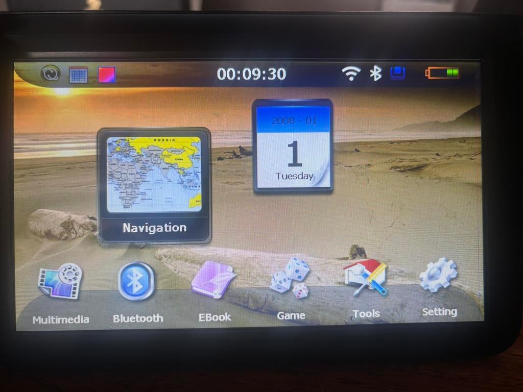 Navigatie 9 inch, Ophalen, Zo goed als nieuw