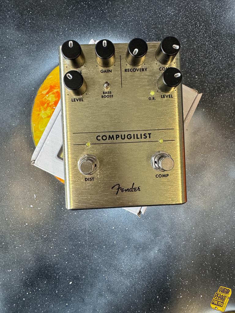 Fender Compugilist Compressor/Distortion, Muziek en Instrumenten, Effecten, Zo goed als nieuw, Distortion, Overdrive of Fuzz, Compressor