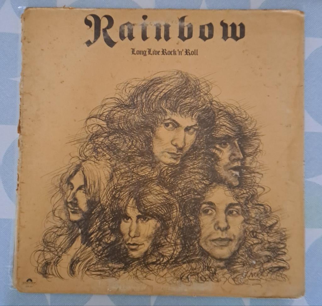 Rainbow - Long Live Rock 'n' Roll LP, Cd's en Dvd's, Vinyl | Rock, Gebruikt, Poprock, 12 inch, Ophalen of Verzenden