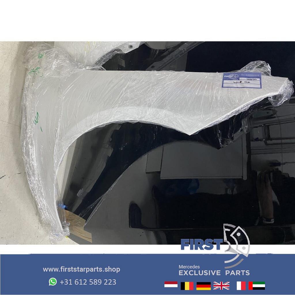 W118 C118 X118 ZIJSCHERM RECHTS WIT Mercedes CA KLASSE COUPÉ, Gebruikt, -, Rechts, Ophalen of Verzenden