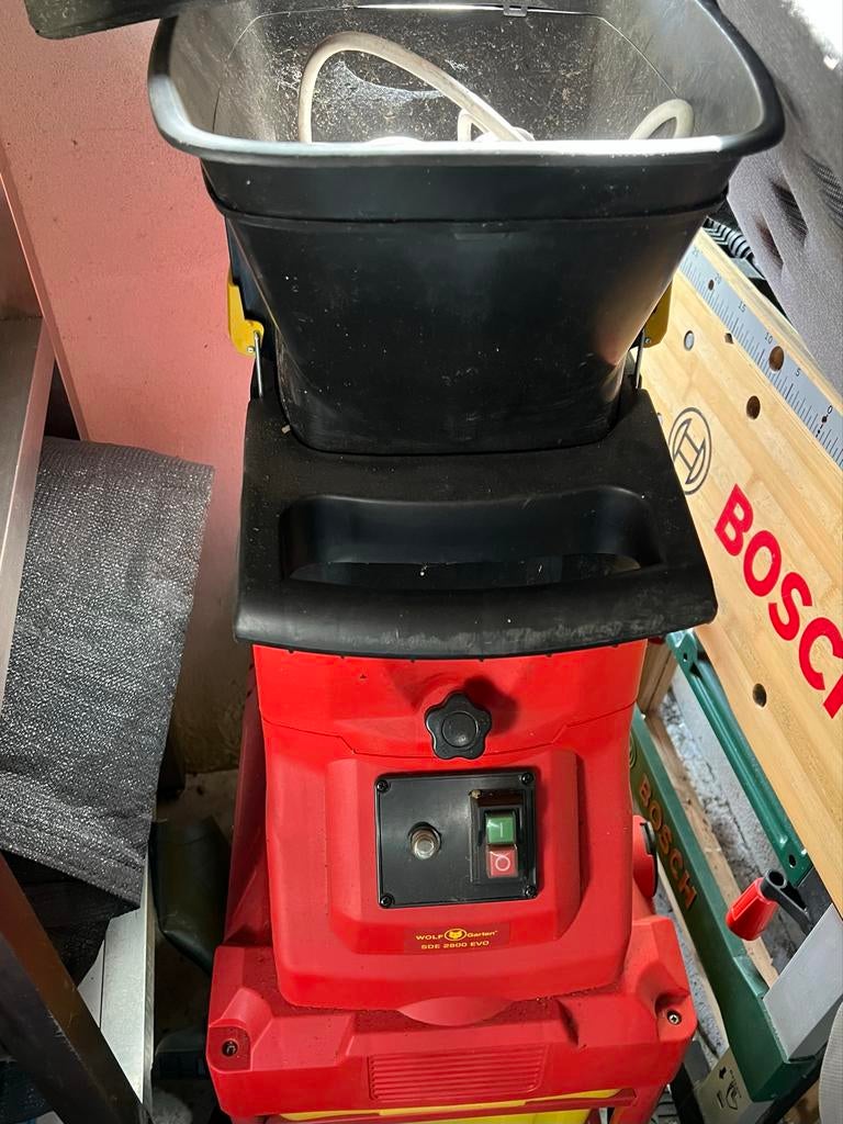 Wolf Garten SDE 2800 EVO Hakselaar, Ophalen, Gebruikt, Elektrisch