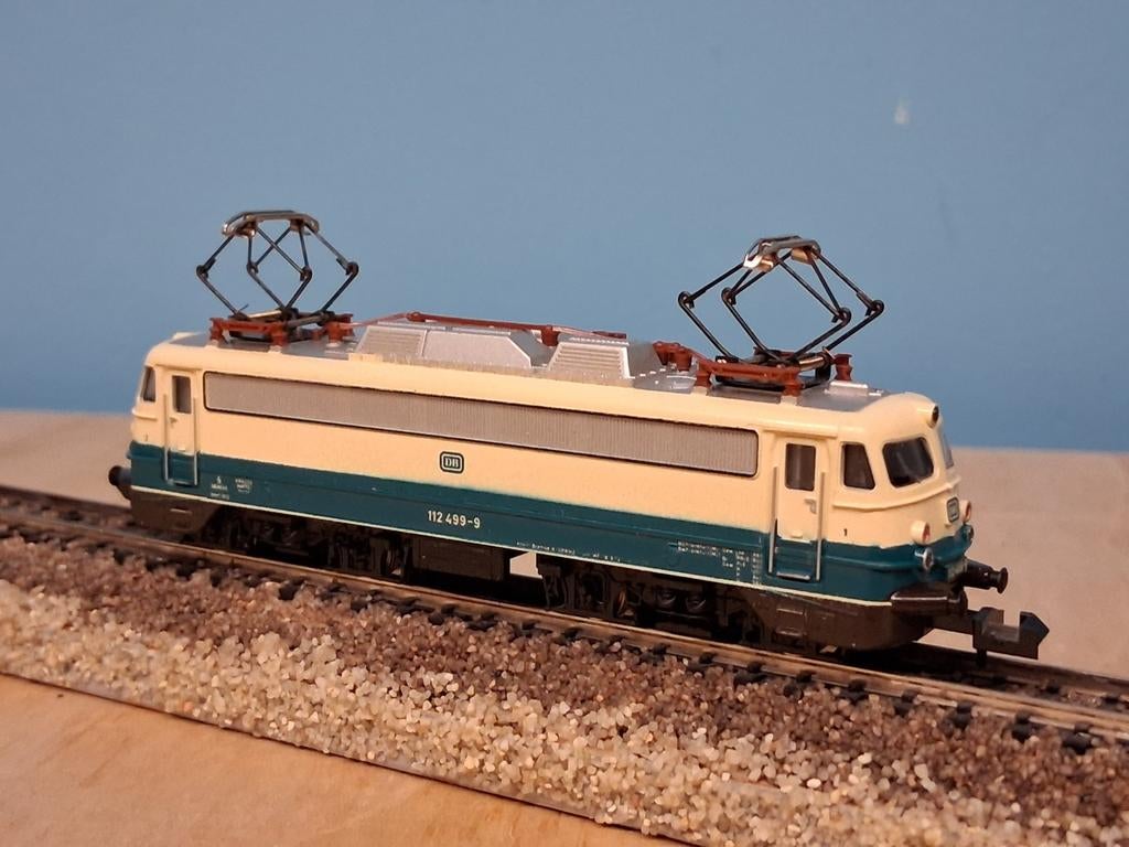 Minitrix locomotief BR 112 n spoor, Hobby en Vrije tijd, Modeltreinen | N-Spoor, Gebruikt, Trix, Ophalen of Verzenden, Analoog