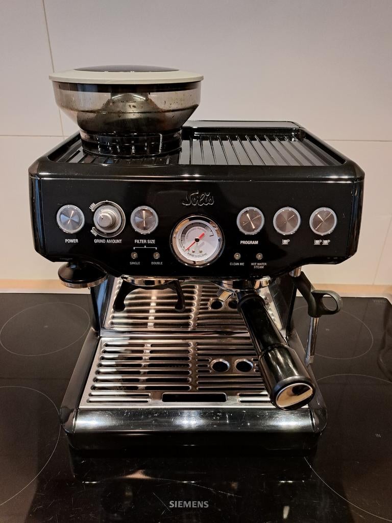 Solis Breville Barista Express Espresso Machine BES870BSXL, Witgoed en Apparatuur, Koffiezetapparaten, Ophalen, Gebruikt, Espresso apparaat
