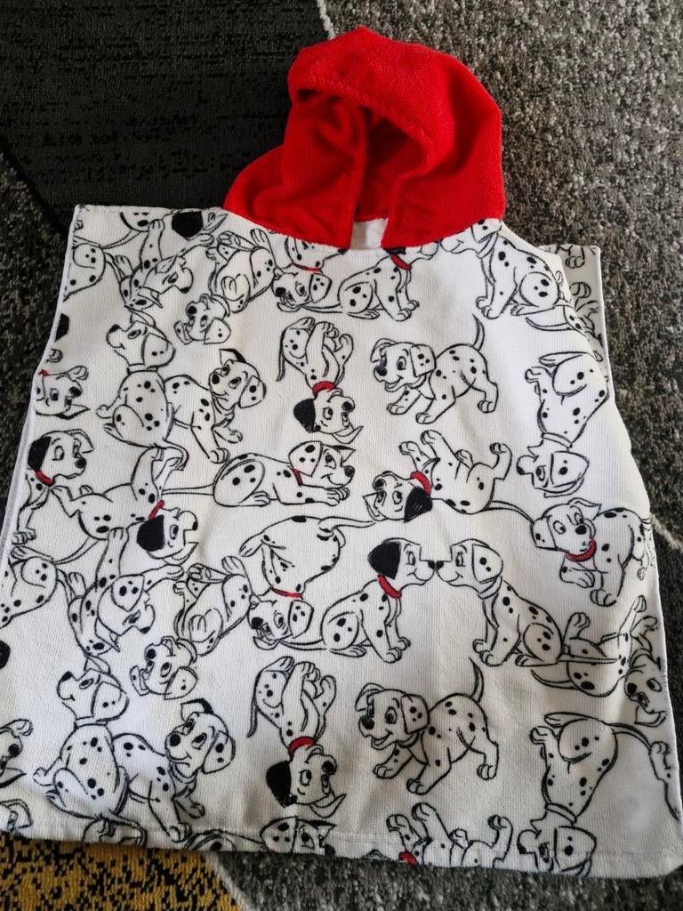 Badcape 101 dalmatiers, Zeeman, Jongen of Meisje, One size, Onbekend