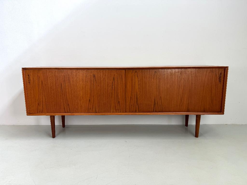 Vintage dressoir deens dressoir E.Pedersen & Son, Verzenden, Gebruikt, 25 tot 50 cm, 150 tot 200 cm