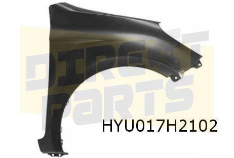 Hyundai i20 (1/09-6/12) voorscherm Rechts (zonder gat voor z, Auto-onderdelen, Carrosserie en Plaatwerk, -, Verzenden, -, Nieuw