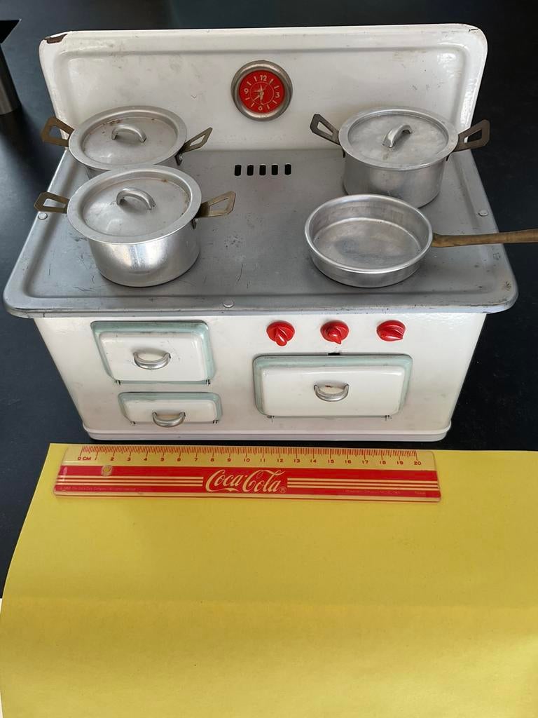 Kinder fornuisje oud speelgoed, Antiek en Kunst, Antiek | Speelgoed, Ophalen of Verzenden