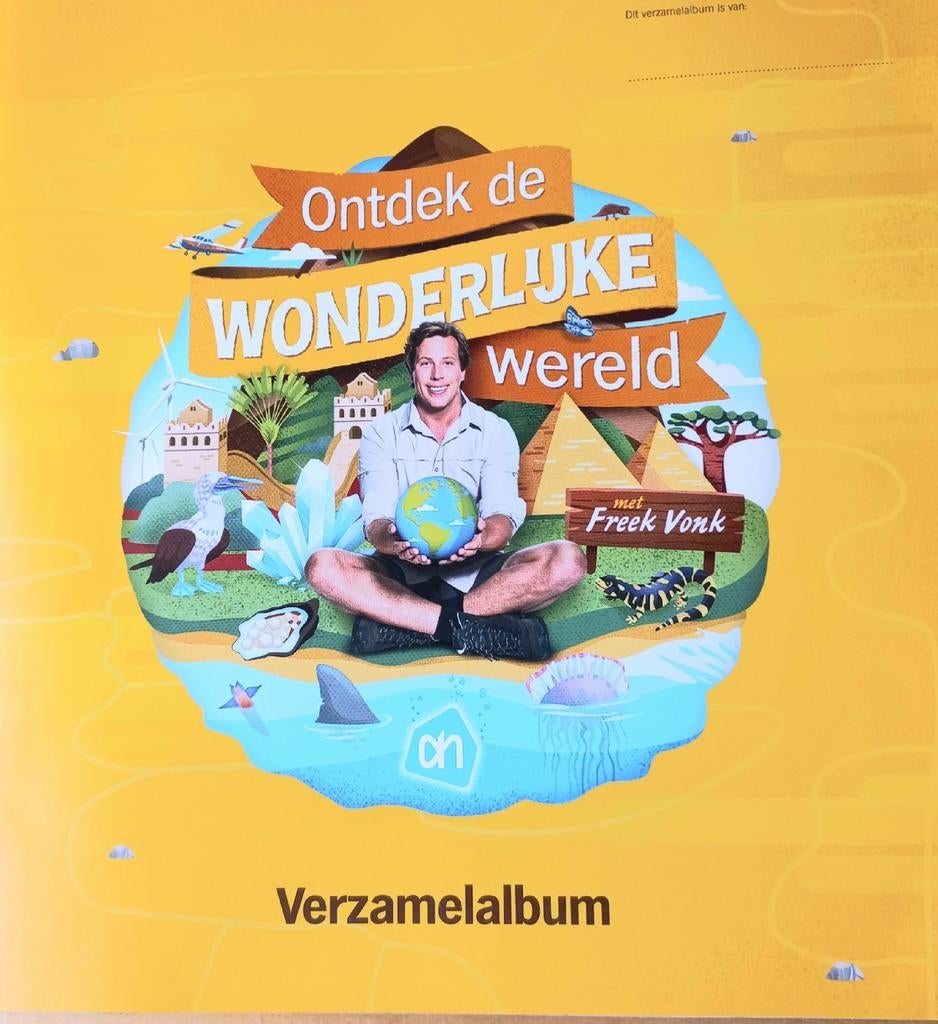 Ontdek de wonderlijke wereld met Freek Vonk, Verzenden, Zo goed als nieuw