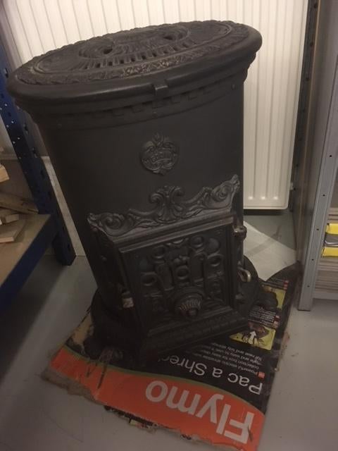 kachel, Huis en Inrichting, Kachels, Ophalen, Gebruikt, Gas, Vrijstaand