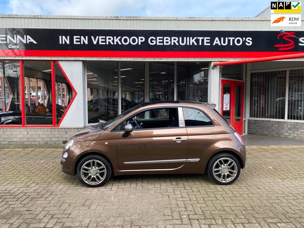 Fiat 500 1.4-16V - Benzine - Panorama - " By Diesel Edition, Voorwielaandrijving, Euro 5, 101 pk, Gebruikt