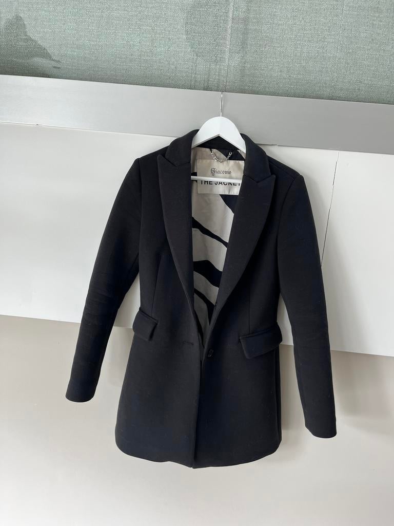 Jas Giacomo the jacket, Zwart, Ophalen of Verzenden, Zo goed als nieuw, Jasje