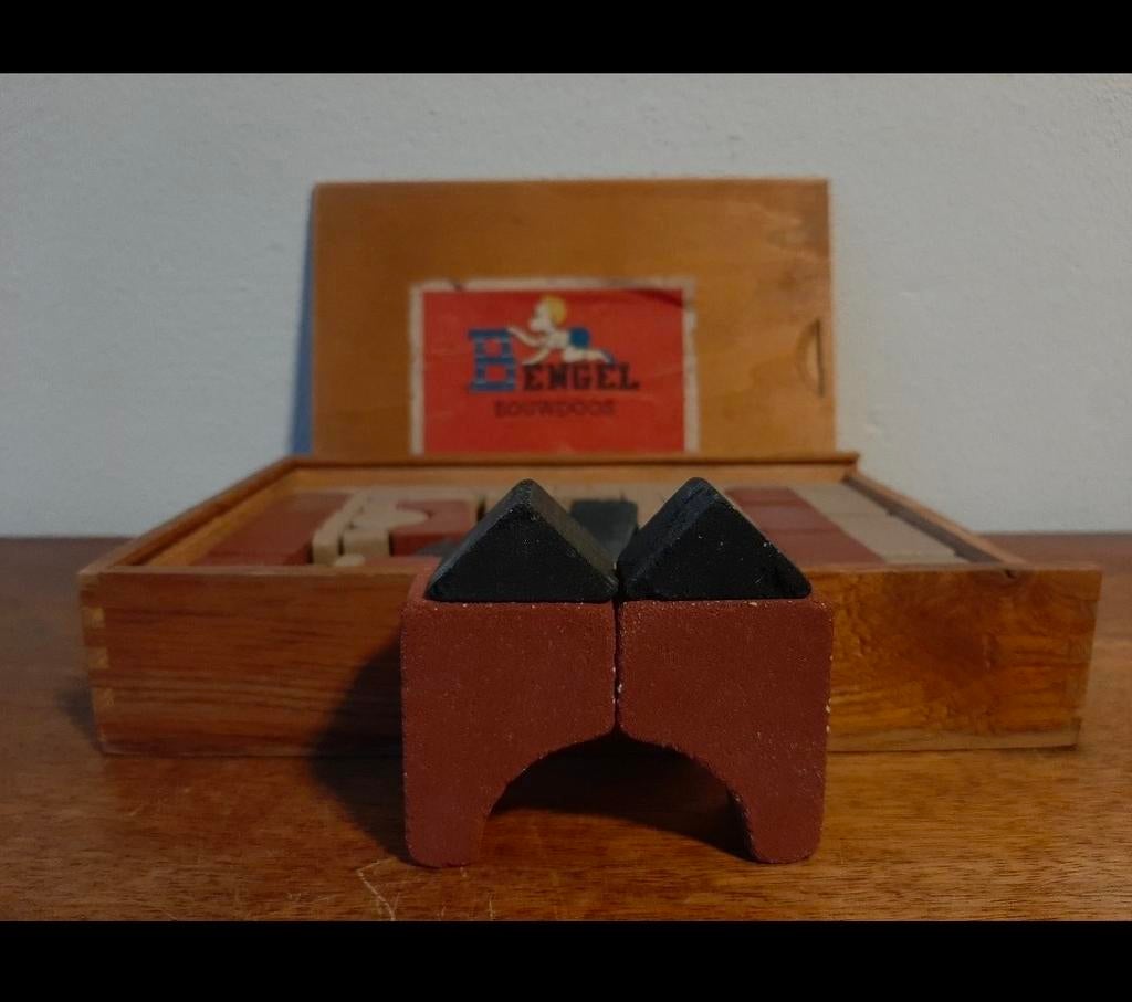 Vintage Bouwdoos Bengel nummer 1, Ophalen of Verzenden