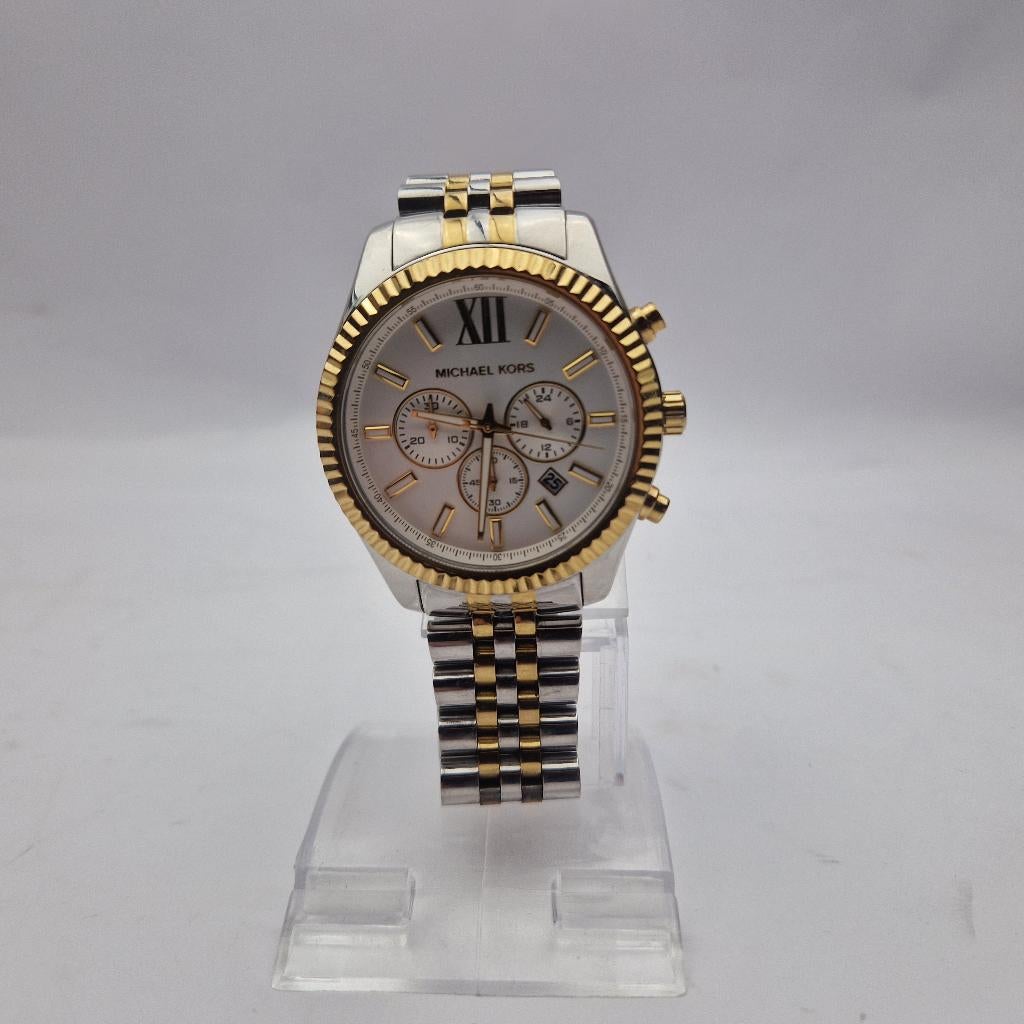 michael kors mk-8344 || Nu Voor Maar €119,99, Ophalen of Verzenden, Gebruikt, Zwart, Overige merken