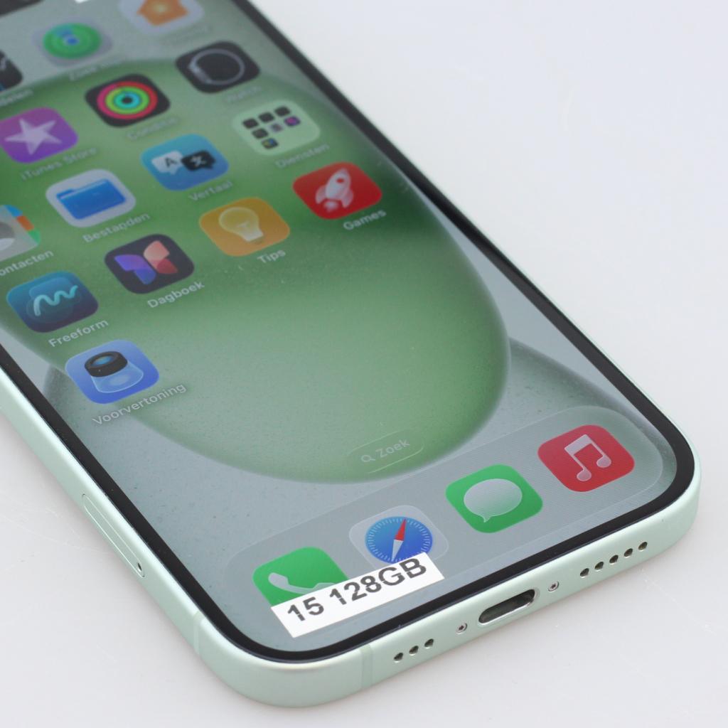 iPhone 15 128GB Groen, Apple, Zo goed als nieuw, Support@apple.com, One Apple Park Way
Cupertino, CA 95014
United States