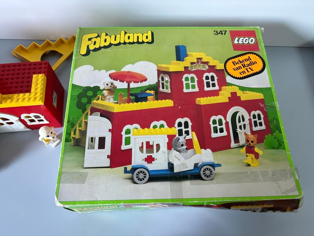 Lego Fabuland Set 347 met doos en instructies, Gebruikt, Overige thema's, Lego, Ophalen of Verzenden
