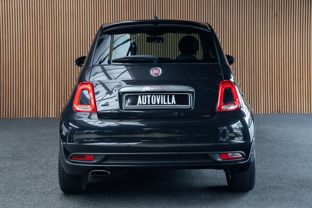 Fiat 500 0.9 TwinAir Turbo 500S Leer Navi Airco Cruise LM ve, Voorwielaandrijving, Gebruikt, Leder en Stof, Origineel Nederlands