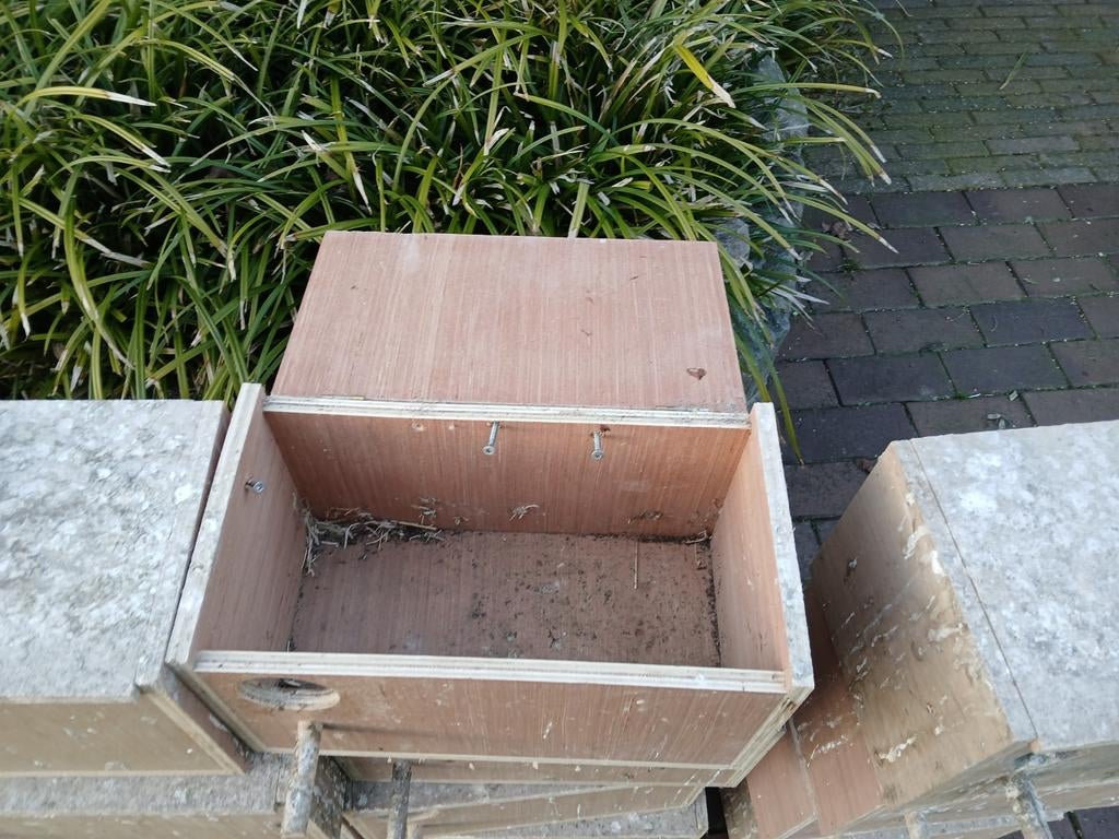 Broed blokken  12 stuk, Dieren en Toebehoren, Ophalen of Verzenden, Hout, Broedkooi of Kweekkooi