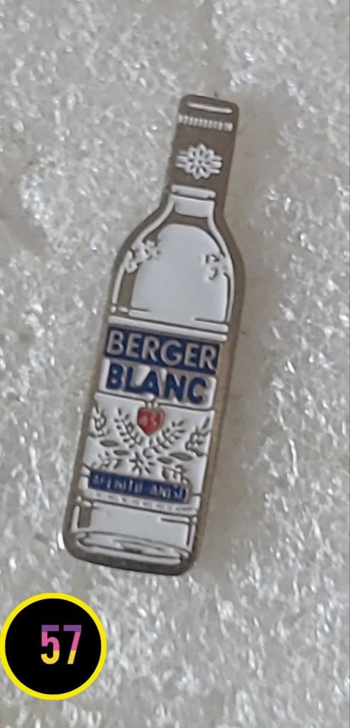 Vintage Berger Blanc Flesje Pin, Verzenden