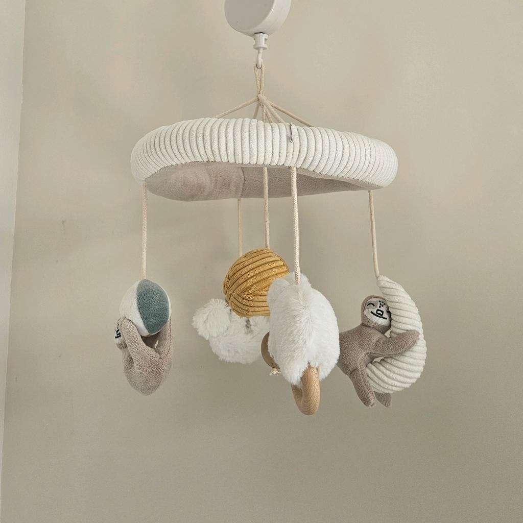 Prénatal luiaard boxmobiel met muziekdoosje, Ophalen of Verzenden, Zo goed als nieuw, Mobiel, Met geluid