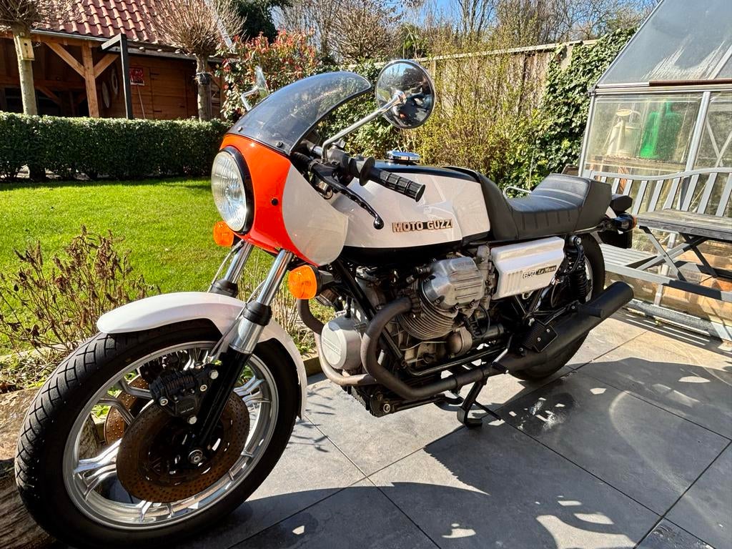 Moto Guzzi Le Mans 1, Cardan-aandrijving, 2 cilinders, Motorrijbewijs A, Meer dan 35 kW