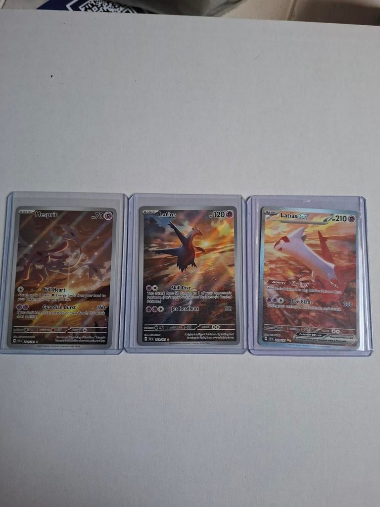 Latias ex 239/191 latios 203/191 mesprit 204/191, Ophalen of Verzenden
