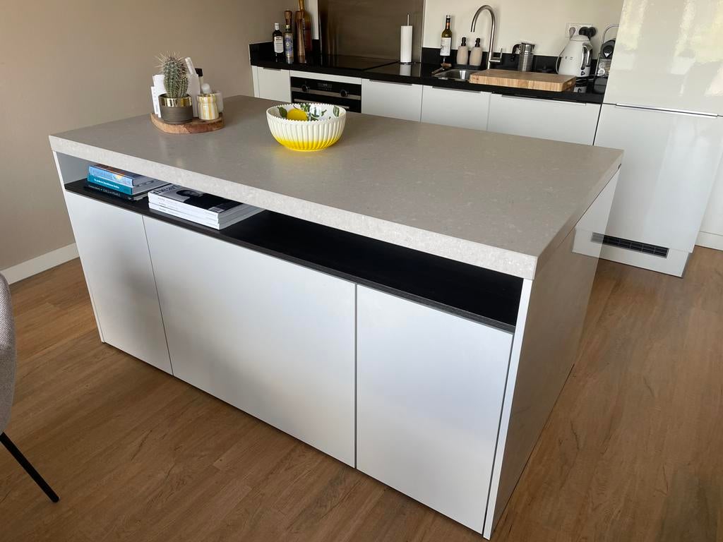 SieMatic keukeneiland, Huis en Inrichting, Keuken | Keukenelementen, Ophalen, Gebruikt, 75 cm of meer, 150 tot 200 cm