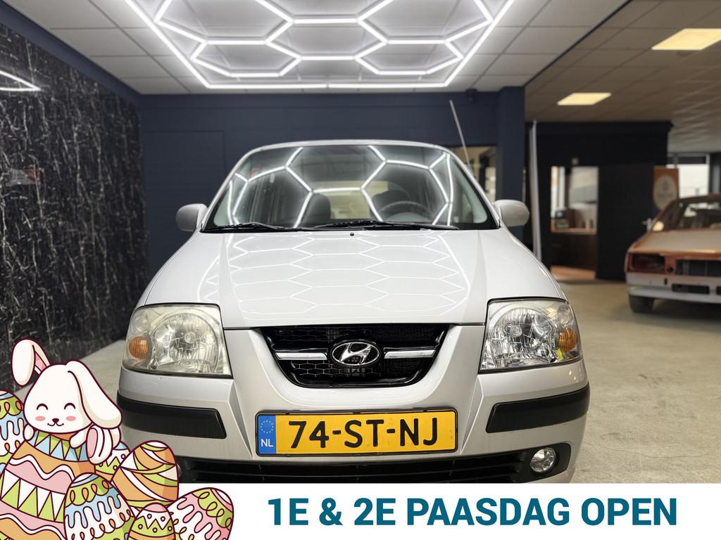 Hyundai Atos 1.1i Dynamic First Edition (bj 2006), Voorwielaandrijving, 31 €/maand, 4 cilinders, Origineel Nederlands