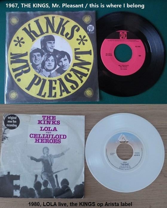 singles, o.a. the Kings, Jona Lewie, Frankie goes, Kool gang, Ophalen of Verzenden, Zo goed als nieuw, Overige formaten, Overige soorten