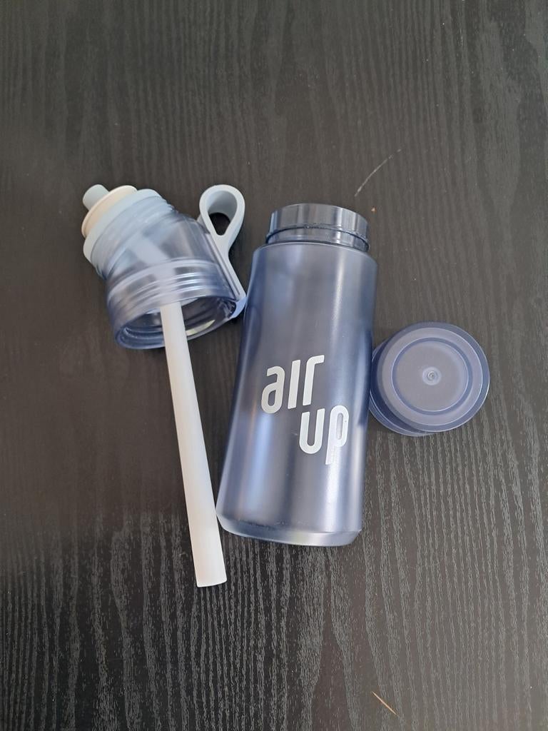Air up fles blauw ZGAN, Sport en Fitness, Bidons, Ophalen of Verzenden, Zo goed als nieuw
