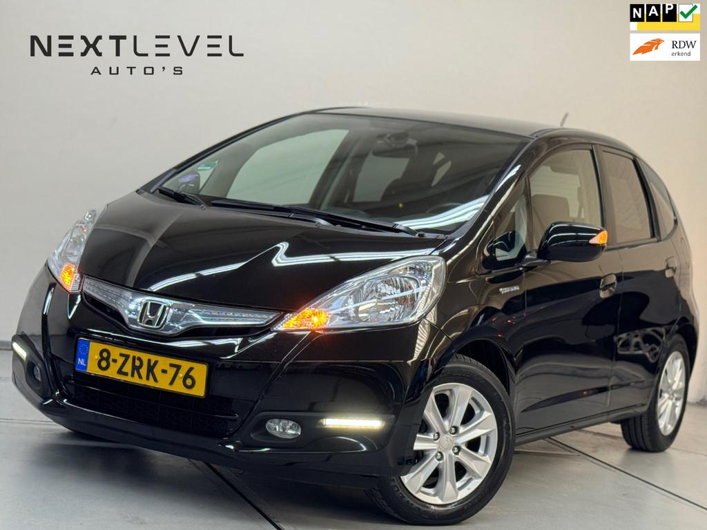 Honda Jazz 1.4 Hybrid Elegance Panoramadak DealerOnderhouden, Auto's, Euro 5, Gebruikt, 4 cilinders, Origineel Nederlands