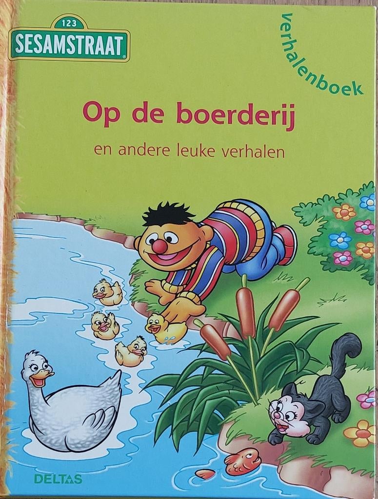 Sesamstraat Verhalenboek: Op de boerderij, Boeken, Ophalen of Verzenden, Zo goed als nieuw, Jutta Langer S.L., Fictie algemeen
