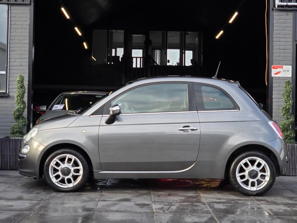 Fiat 500 1.2 Lounge|Airco|El.Ramen|Start/Stop|Parkeersensor, Auto's, Gebruikt, 4 cilinders, Leder en Stof, Bedrijf