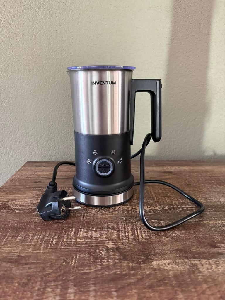 Inventum melkopschuimer, Ophalen of Verzenden, Gebruikt, Elektrische melkopschuimer