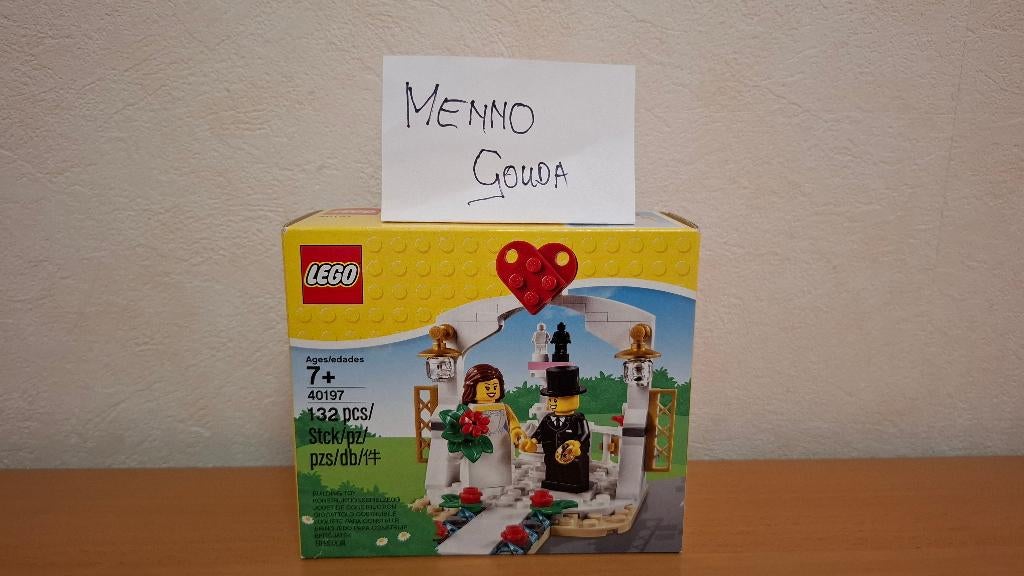 LEGO 40197: Huwelijksbedankjesset 2018, Kinderen en Baby's, Speelgoed | Duplo en Lego, Nieuw, Lego, Complete set, Ophalen of Verzenden