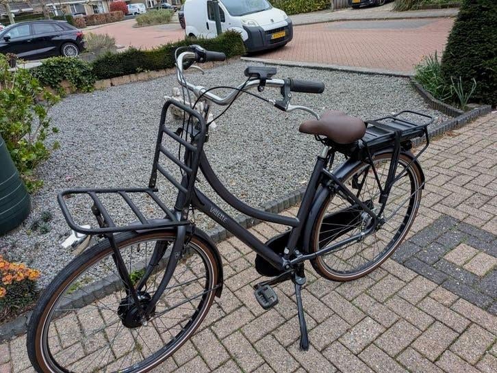 Elektrische Transport fiets. In nette staat. Zganwe. Accu!, Fietsen en Brommers, Ophalen of Verzenden, Zo goed als nieuw, Staal
