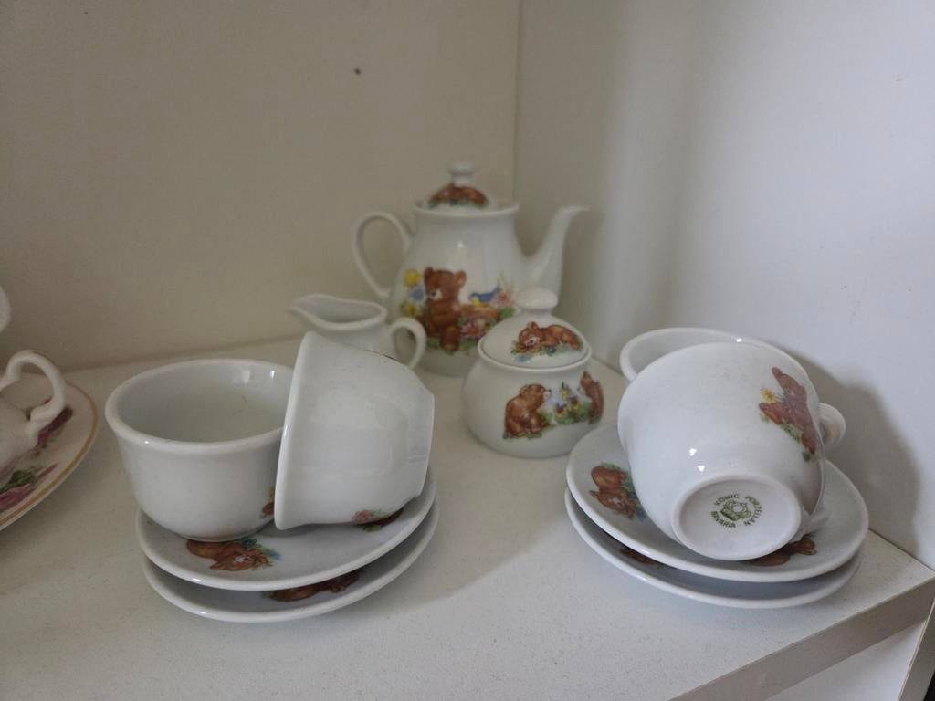 Kinderservies beren, Verzamelen, Ophalen of Verzenden, Zo goed als nieuw