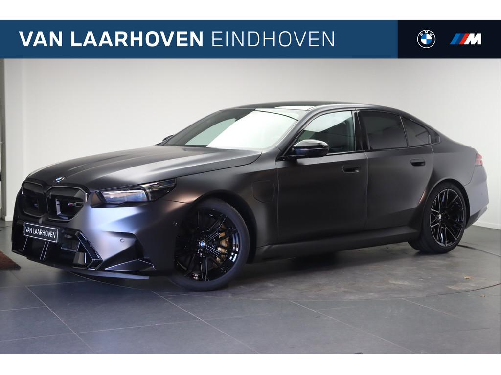 BMW 5 Serie M5 Automaat / M Drive Professional / Panoramadak, 4395 cc, Leder, Sedan, Zilver of Grijs
