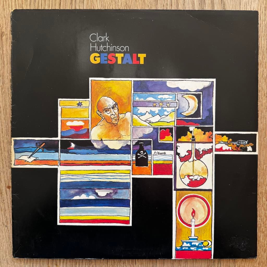 Clark Hutchinson Gestalt LP Vinyl 1971 UK Progressive Rock, Ophalen of Verzenden, Gebruikt, 12 inch, Progressive