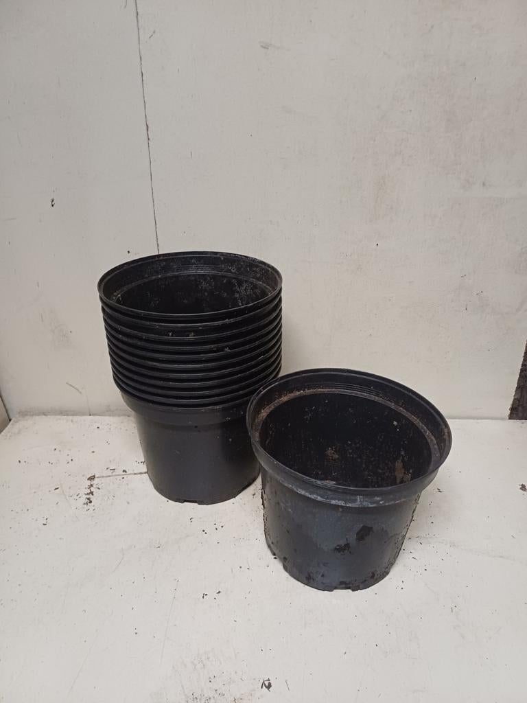 Kweekpotten plantenpotten bloempotten 5 liter, Tuin en Terras, Bloempotten, Kunststof, Gebruikt, Rond, Ophalen of Verzenden