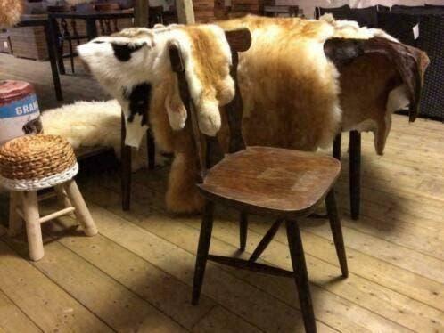 Konijnenvachten , konijnenvellen decoratie, dierenhuiden, Ophalen, Nieuw