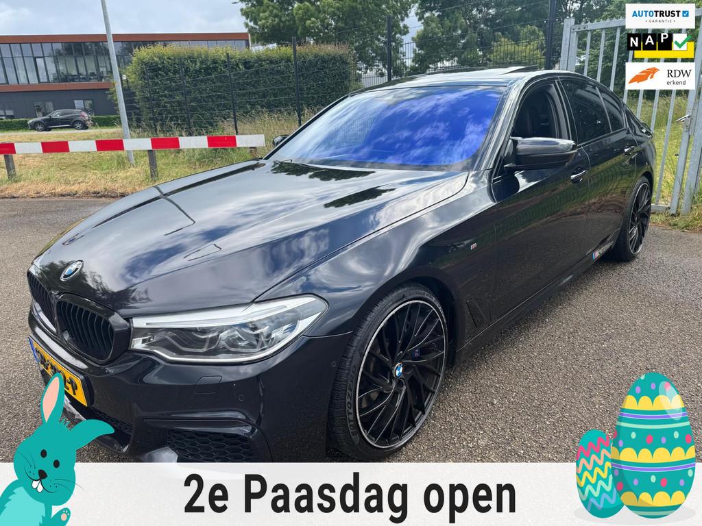 BMW 5-serie M550i xDrive High Exe 550PK B&O Performance Pack, Gebruikt, 2000 kg, 4395 cc, Bedrijf